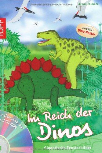 Im Reich der Dinos: Gigantische Fensterbilder