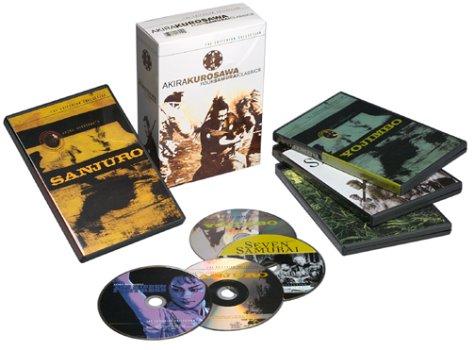 Akira Kurosawa - 4 Samurai Classics (Seven Samurai / The Hidden Fortress / Yojimbo / Sanjuro) - Criterion Collection [Import USA Zone 1]