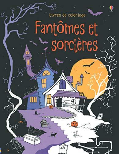 Fantômes et sorcières : livres de coloriage