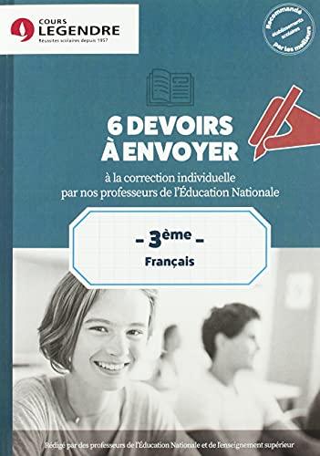 Français 3e : 6 devoirs à envoyer à la correction individuelle par nos professeurs de l'Education nationale