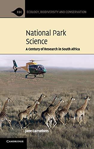 National Park Science: A Century of Research in South Africa (Ecology, Biodiversity and Conservation)