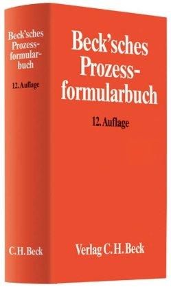 Beck'sches Prozessformularbuch