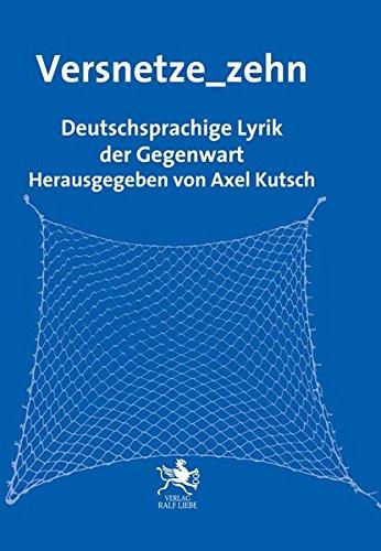 Versnetze_zehn: Deutschsprachige Lyrik der Gegenwart