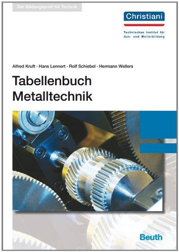 Tabellenbuch Metalltechnik