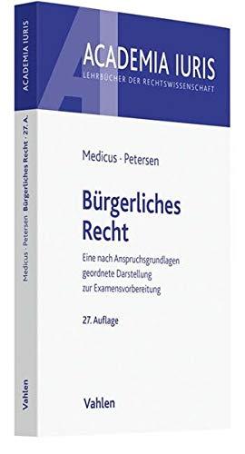 Bürgerliches Recht: Eine nach Anspruchsgrundlagen geordnete Darstellung zur Examensvorbereitung