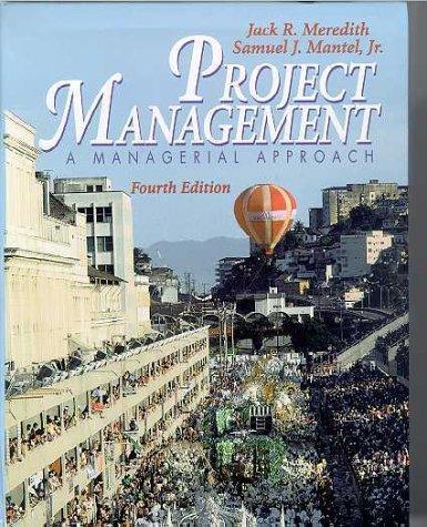 Project Management: a Managerial Approach with Microsoft Project 2000