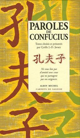 Paroles de Confucius