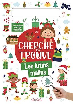 Cherche et trouve les Lutins malins: Avec 1 stylo effaçable