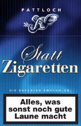 Statt Zigaretten (blaue Schachtel): Alles, was sonst noch gute Laune macht