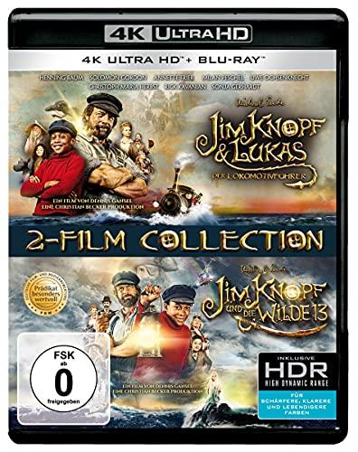 Jim Knopf & Lukas der Lokomotivführer + Jim Knopf und die Wilde 13 (2 4K Ultra HD) (+ 2 Blu-ray 2D)