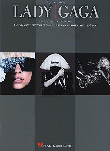 Lady Gaga Piano Solo Songbook Piano BK