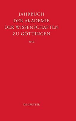 Jahrbuch der Akademie der Wissenschaften zu Göttingen 2010