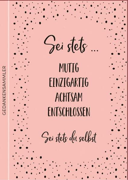 Notizbuch Soft Touch Rosa, vegan: Notizbuch, Bullet Journal mit Goldveredelung mit Zetteltasche, Stiftehalter und 2 Lesebändchen, TO-DO`s, A5, dotted, 200 Seiten - SchreibLiebe