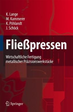 Fließpressen: Wirtschaftliche Fertigung metallischer Präzisionswerkstücke: Wirtschaftliche Fertigung Metallischer Prazisionswerkstucke (VDI-Buch)