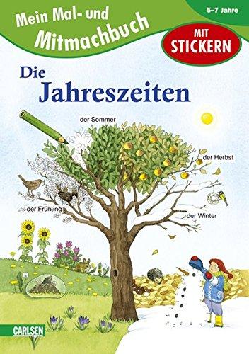 Mal- und Mitmachbuch: Die Jahreszeiten