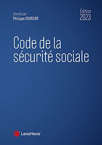 Code de la sécurité sociale 2023