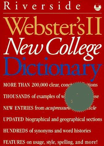 Webster's II New College Dictionary