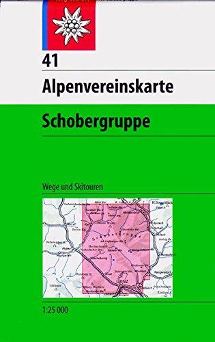 Schobergruppe: Wege und Skitouren (Alpenvereinskarten)