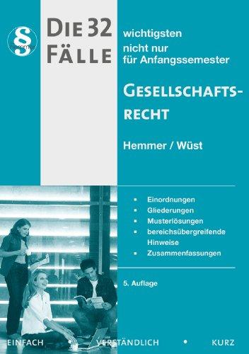 32 Fälle Gesellschaftsrecht