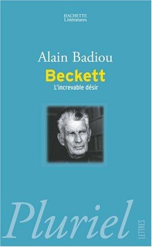 Beckett, l'increvable désir