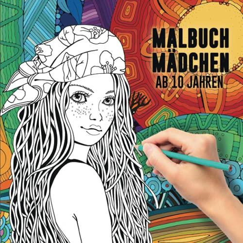 Malbuch Mädchen ab 10 Jahren: Dieses wunderschöne Ausmalbuch dient als perfektes Geburtstagsgeschenk für Mädchen und Erwachsene. Es fördert die Kreativität und Achtsamkeit.