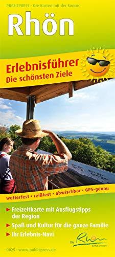 Rhön: Erlebnisführer mit Informationen zu Freizeiteinrichtungen auf der Kartenrückseite, wetterfest, reißfest, abwischbar, GPS-genau. 1:120000 (Erlebnisführer / EF)