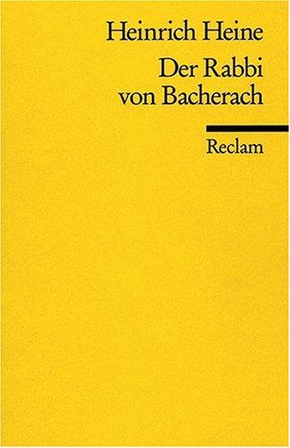 Der Rabbi von Bacherach: Ein Fragment