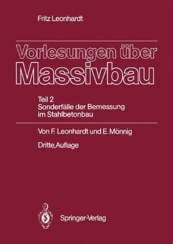 Vorlesungen Über Massivbau: Teil 2: Sonderfälle der Bemessung im Stahlbetonbau (German Edition)