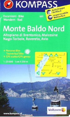 Monte Baldo Nord 1 : 25 000