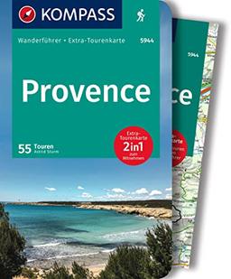 KOMPASS Wanderführer Provence, 55 Touren: mit Extra-Tourenkarte, GPX-Daten zum Download