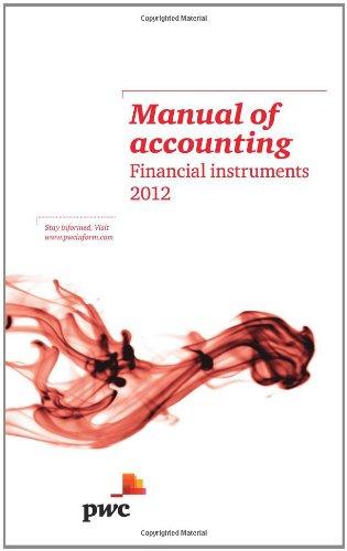 Manual of Accounting: Financial Instruments 2012