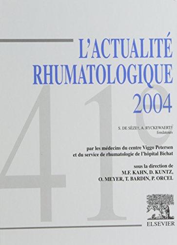 L'actualité rhumatologique 2004