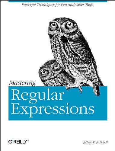 Mastering Regular Expressions (Nutshell Handbook)