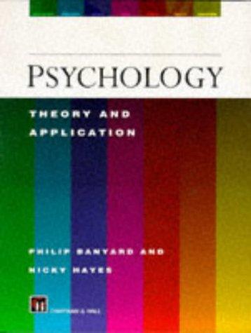 Psychology: Theory and Application