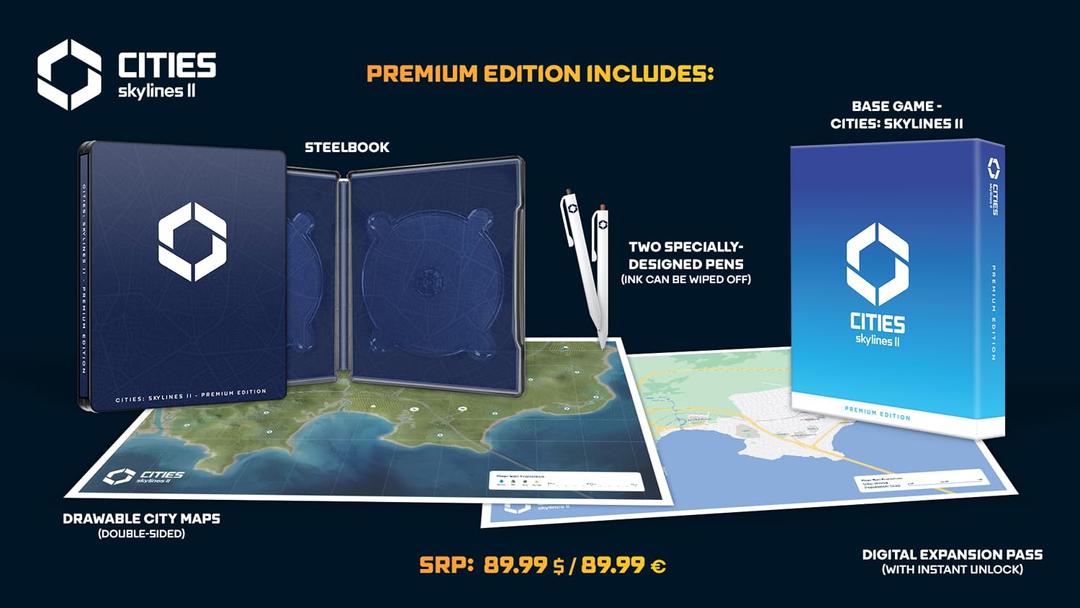 Cities: Skylines II Premium Edition (PC)