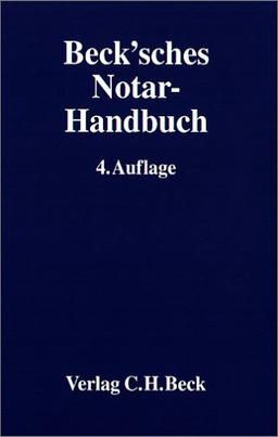 Beck'sches Notar-Handbuch