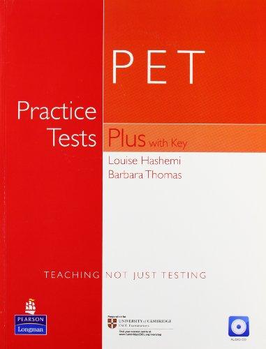 PET Practice Tests Plus 1, with key and 3 Audio-CDs