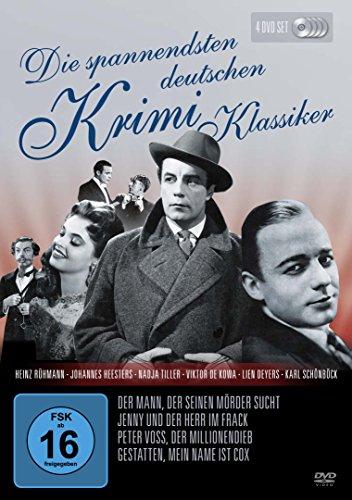 Die spannendsten deutschen Krimi-Klassiker [4 DVDs]