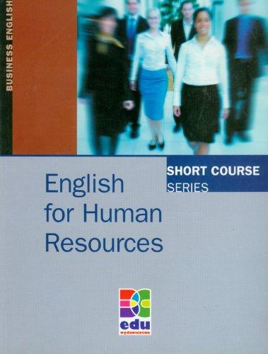 English for Human Resources (SHORT COURSE)