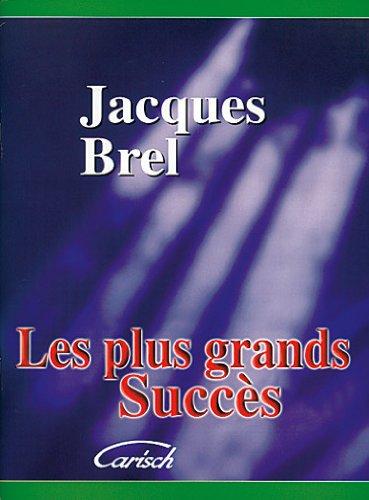 Brel Jacques Les Plus Grands Succes Pv Book