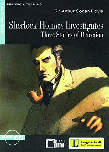 Sherlock Holmes Investigates - Buch mit Audio-CD (Black Cat Reading & Training - Step 3)