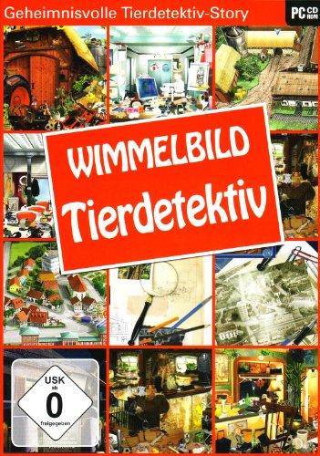 Wimmelbild Tierdetektiv