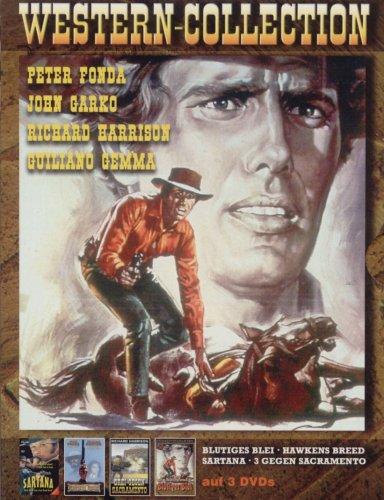 Western Collection DigiBox ( Sartana - hawkens breed - Blutiges Blei - Drei gegen Sacramento ) [3 DVDs]