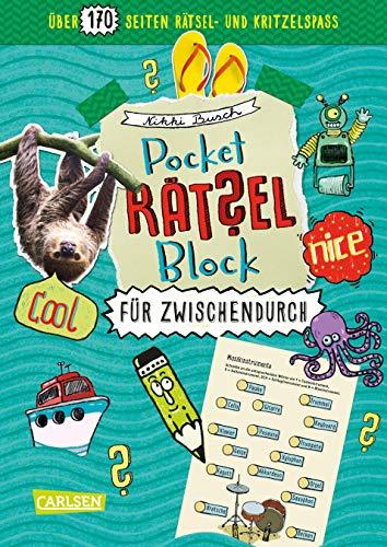 Pocket-Rätsel-Block: Für zwischendurch: 100% Rätselspaß für deine Tasche