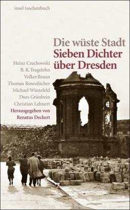 Die wüste Stadt: Sieben Dichter über Dresden (insel taschenbuch)