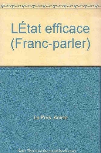 L'Etat efficace