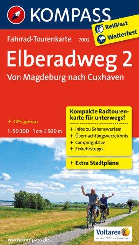 Elberadweg 2, Von Magdeburg nach Cuxhaven 1 : 50 000: Fahrrad-Tourenkarte. GPS-genau