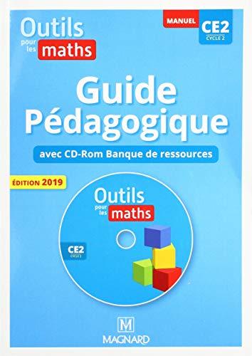 Outils pour les maths, manuel CE2, cycle 2 : guide pédagogique avec CD-ROM banque de ressources