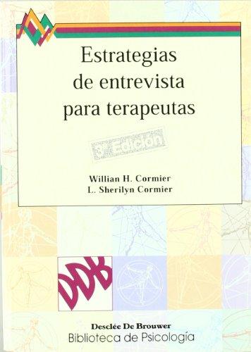 Estrategias De Entrevista Para Terapeutas (Biblioteca de Psicología)