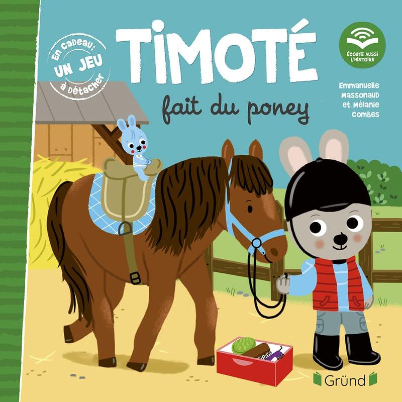 Timoté fait du poney